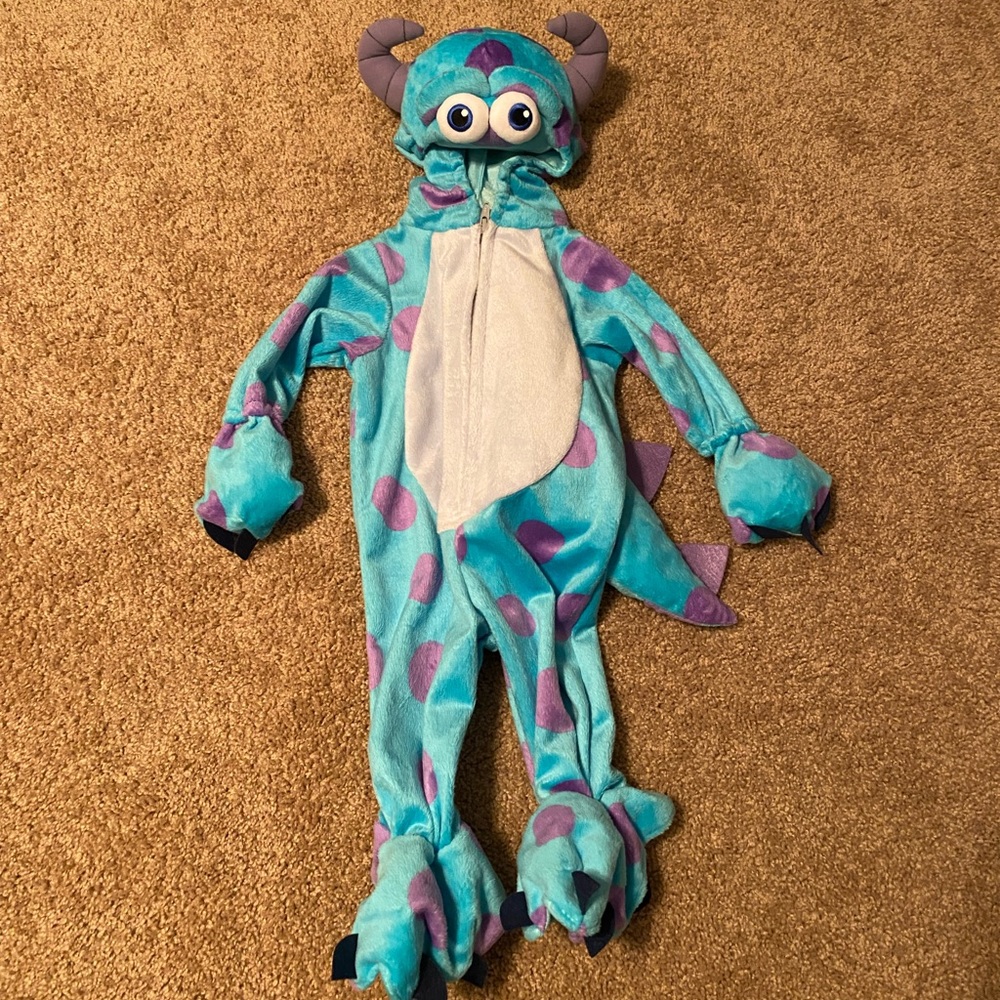 Disney Sully Halloween Costume, size 3/6 months